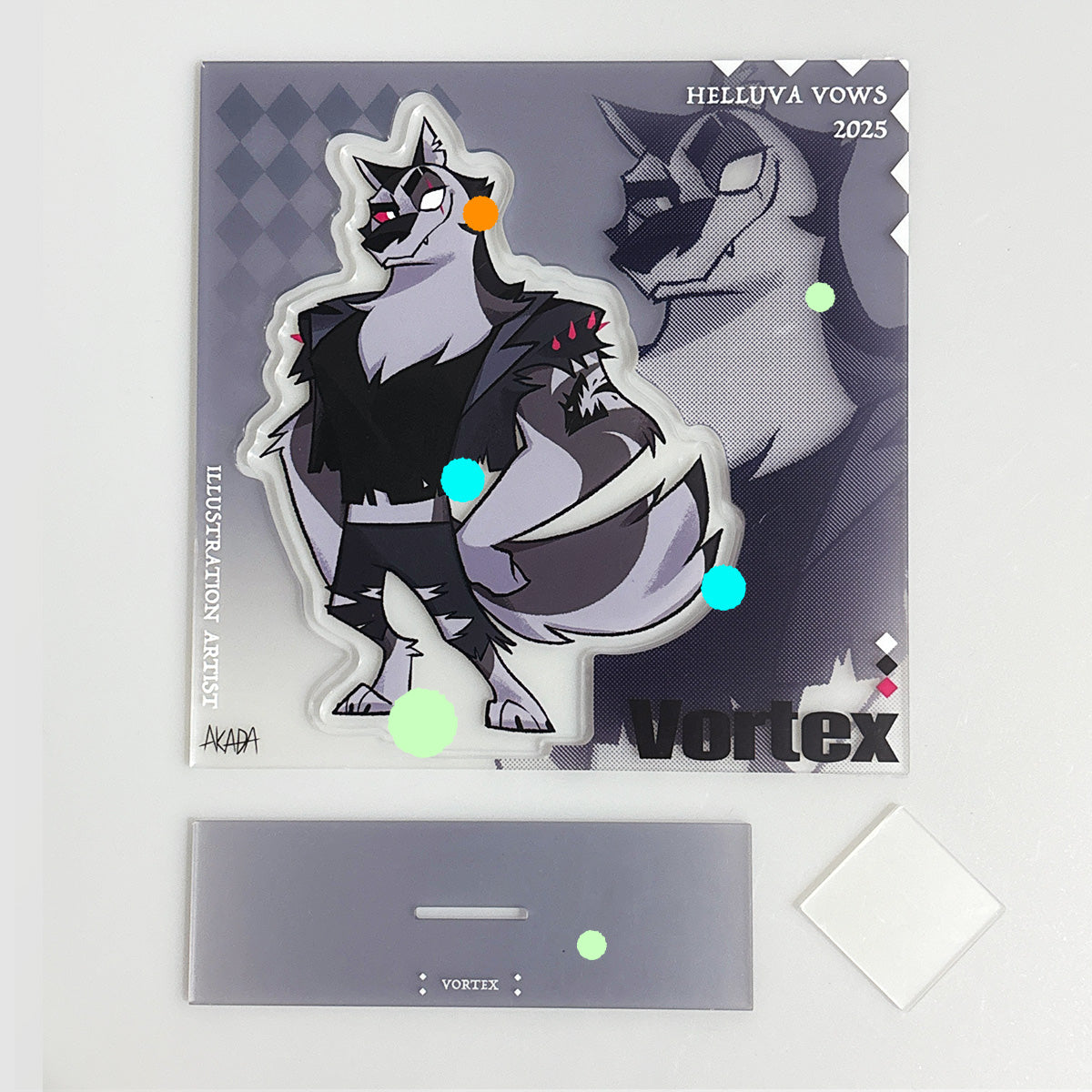 Vortex full printing standee *HelluvaVows*