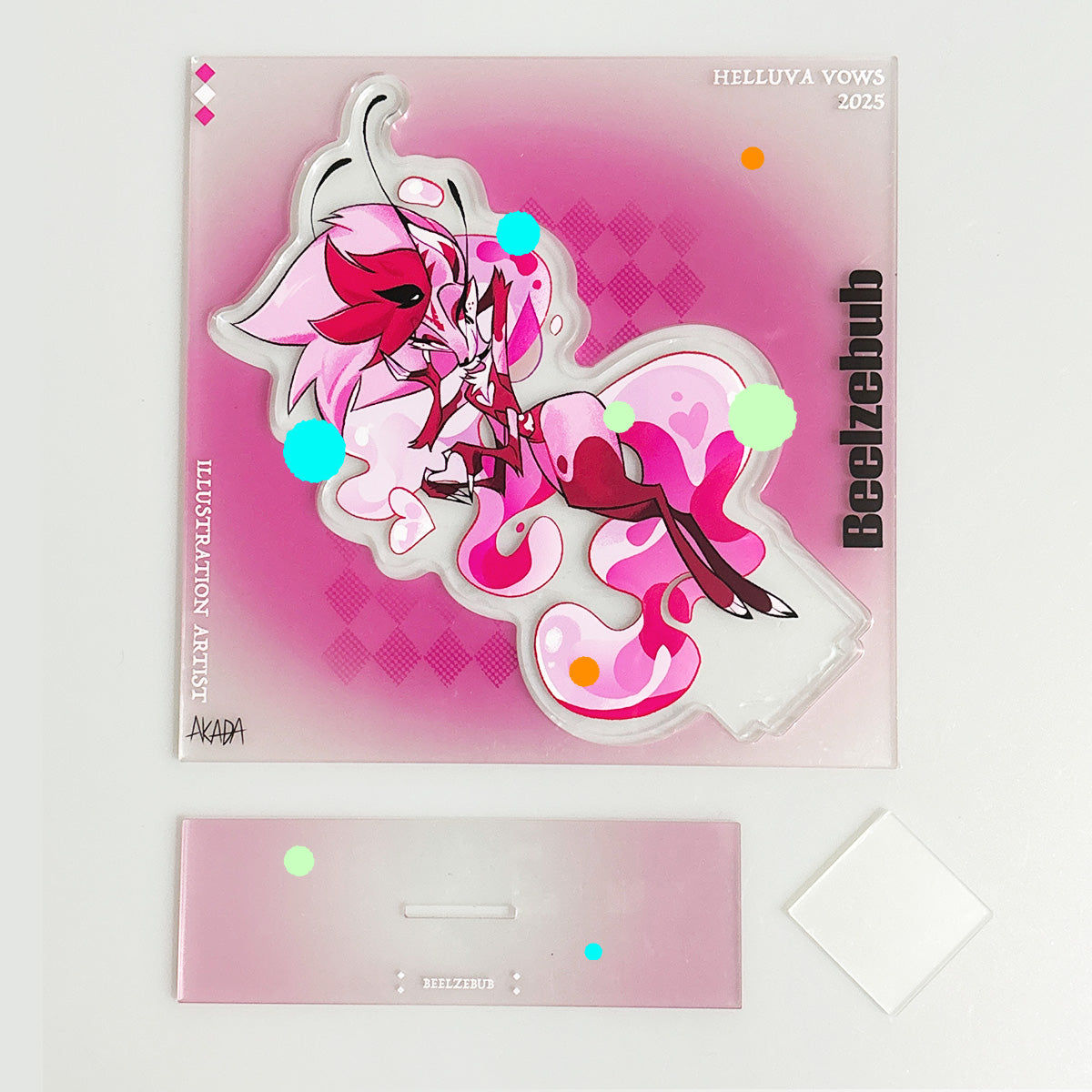 Beelzebub-valentine's day full printing standee *HelluvaVows*