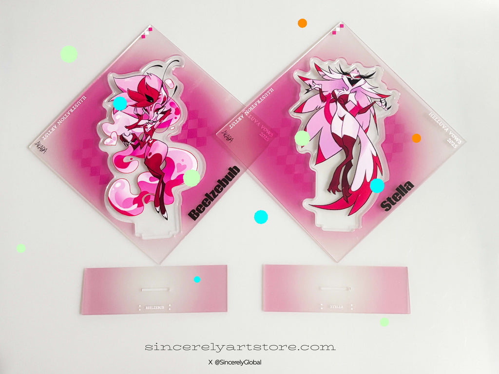 Stella-valentine's day full printing standee *HelluvaVows*