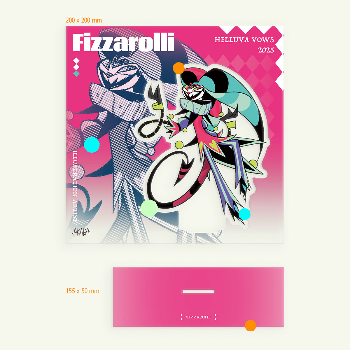Fizzarolli Full printing standee *HelluvaVows*