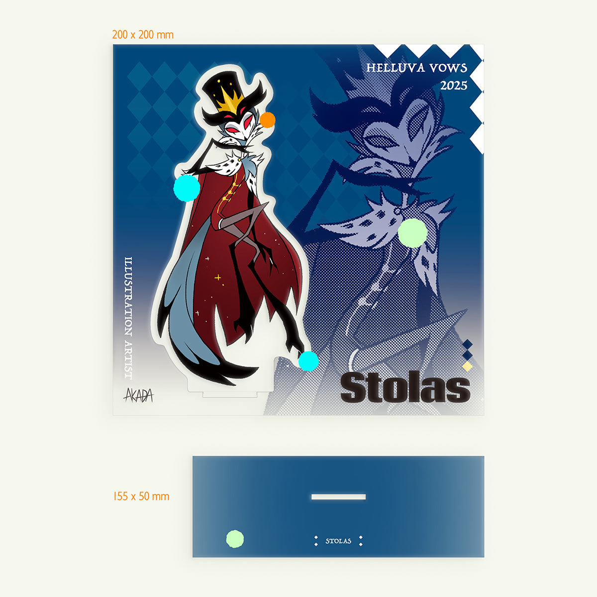 Stolas Full printing standee *HelluvaVows*