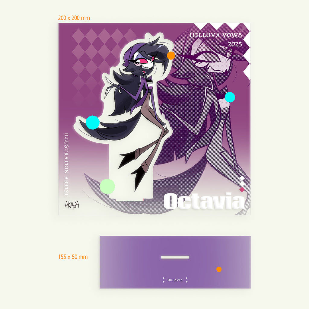Octivia-daily full printing standee *HelluvaVows*