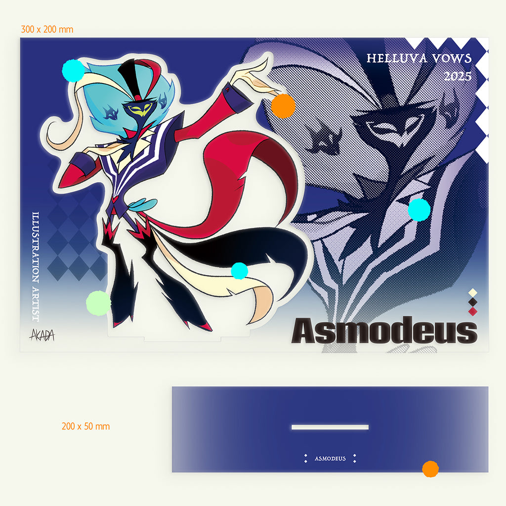 Asmodeus/Ozzie full printing standee *HelluvaVows*