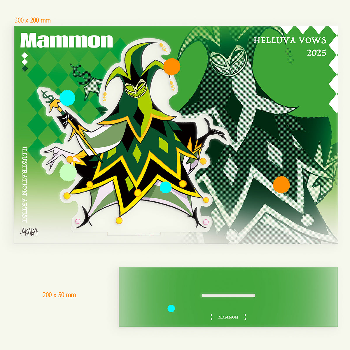Mammon full printing standee *HelluvaVows*