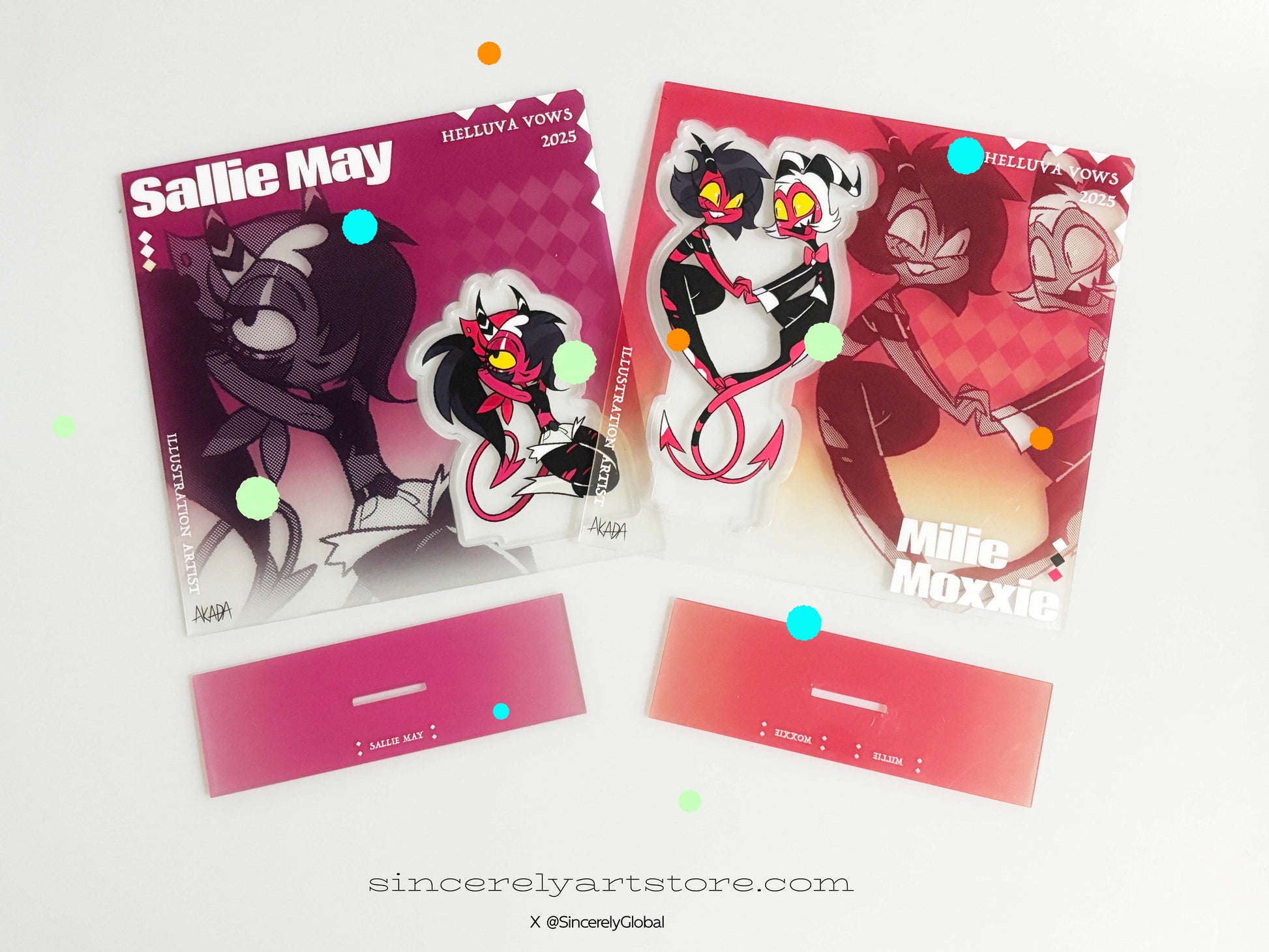 Sallie May Full printing standee *HelluvaVows*
