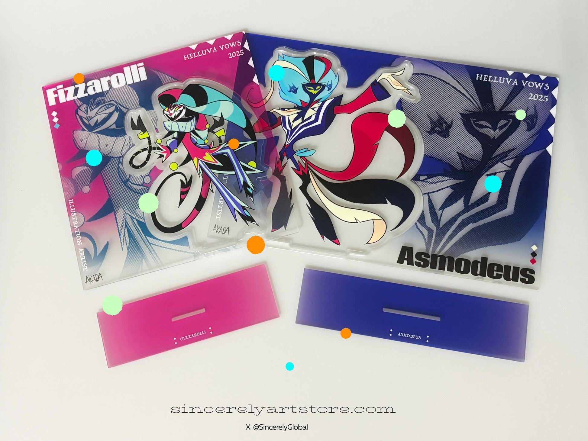 Asmodeus/Ozzie full printing standee *HelluvaVows*