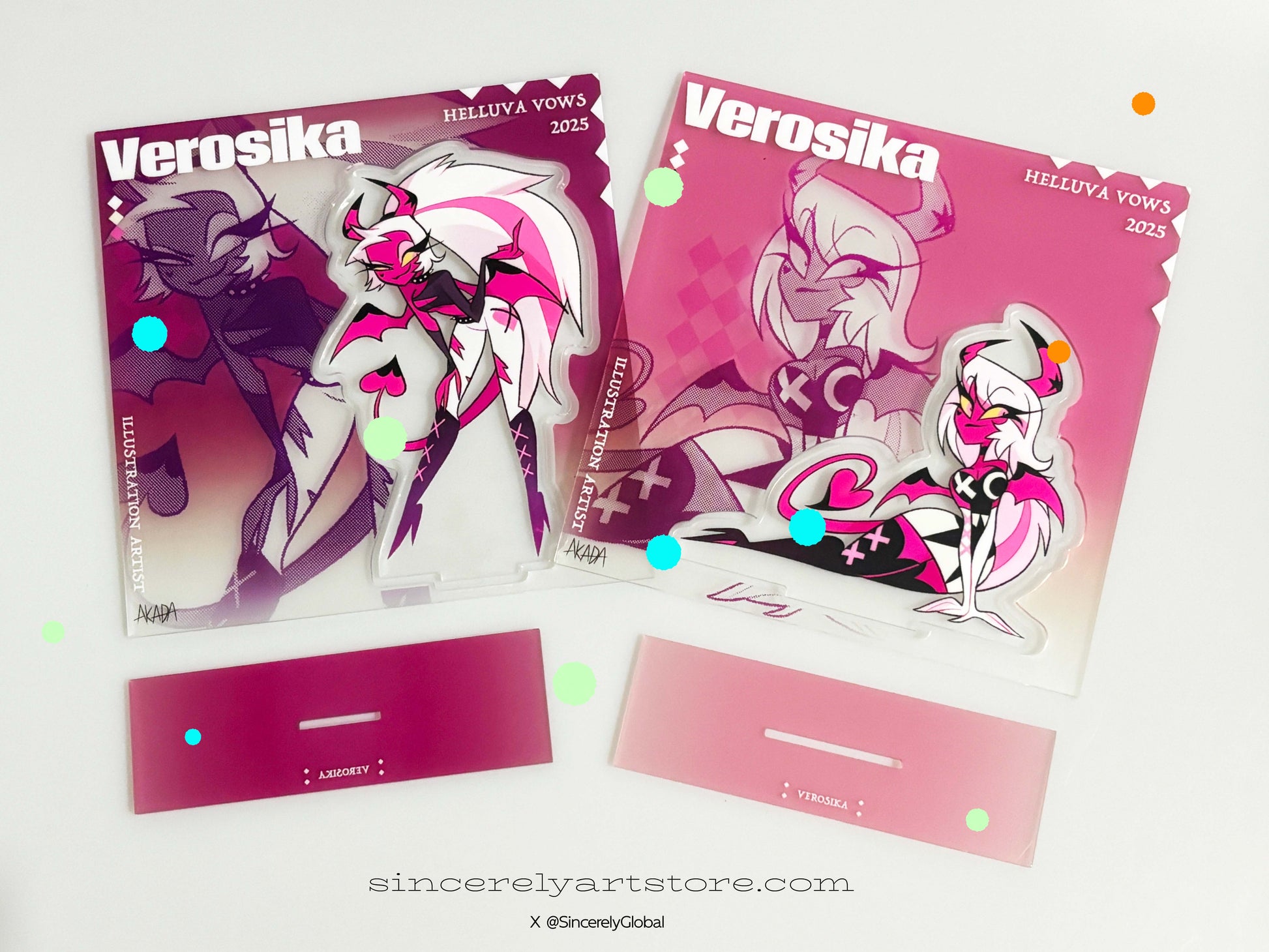 Verosika-apology tour Full printing standee *HelluvaVows*