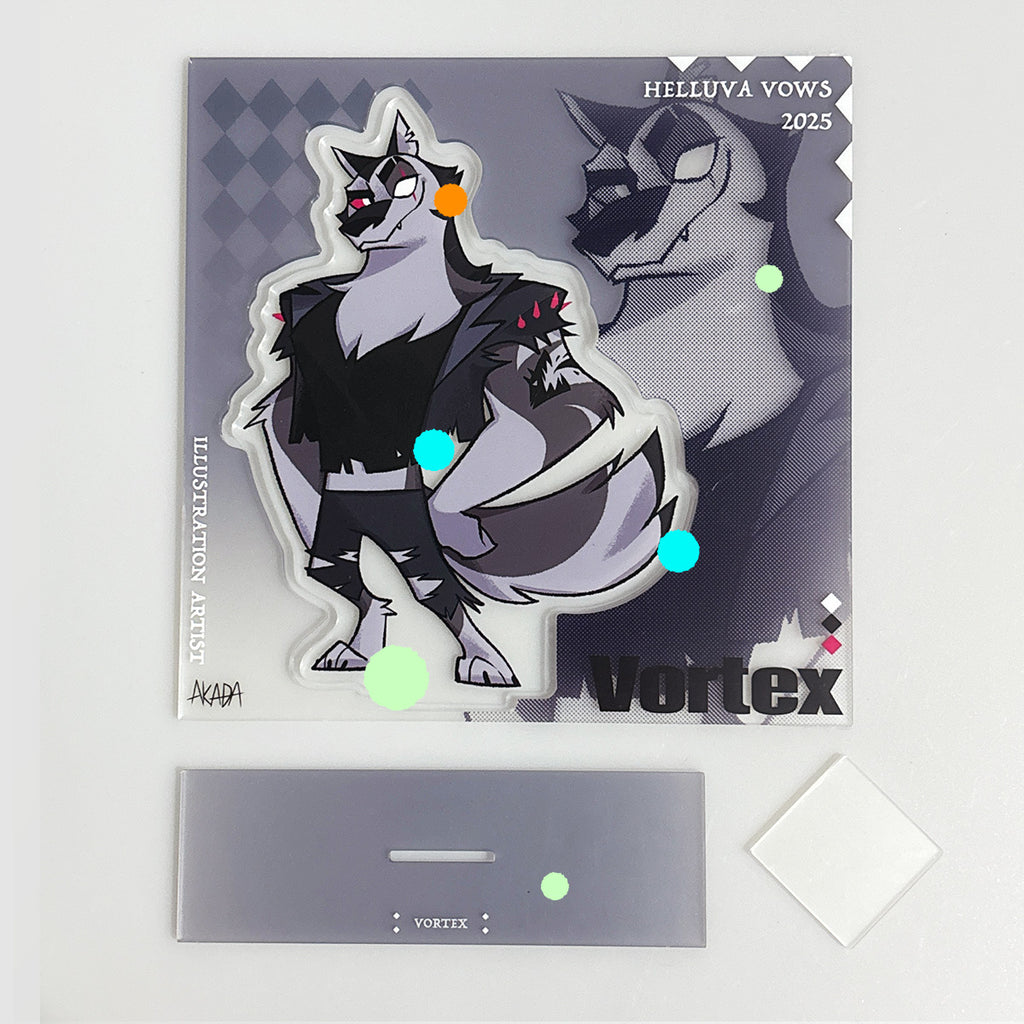 Vortex full printing standee *HelluvaVows*